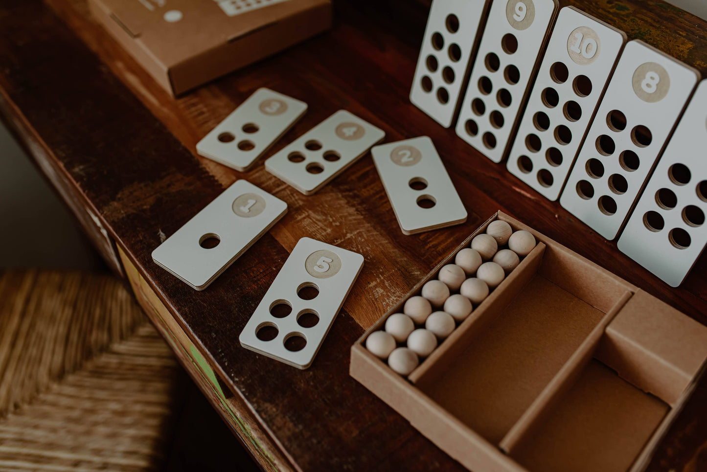 Montessori skaitīšanas spēle