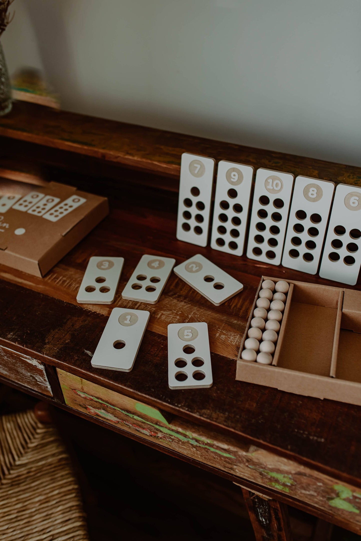 Montessori skaitīšanas spēle