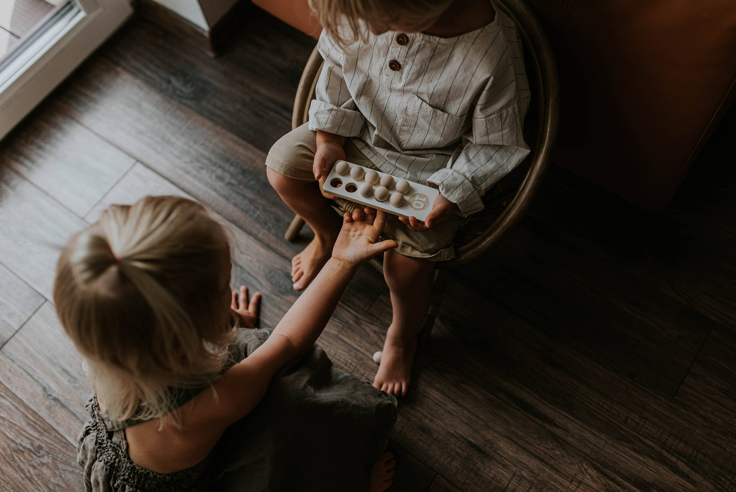 Montessori skaitīšanas spēle