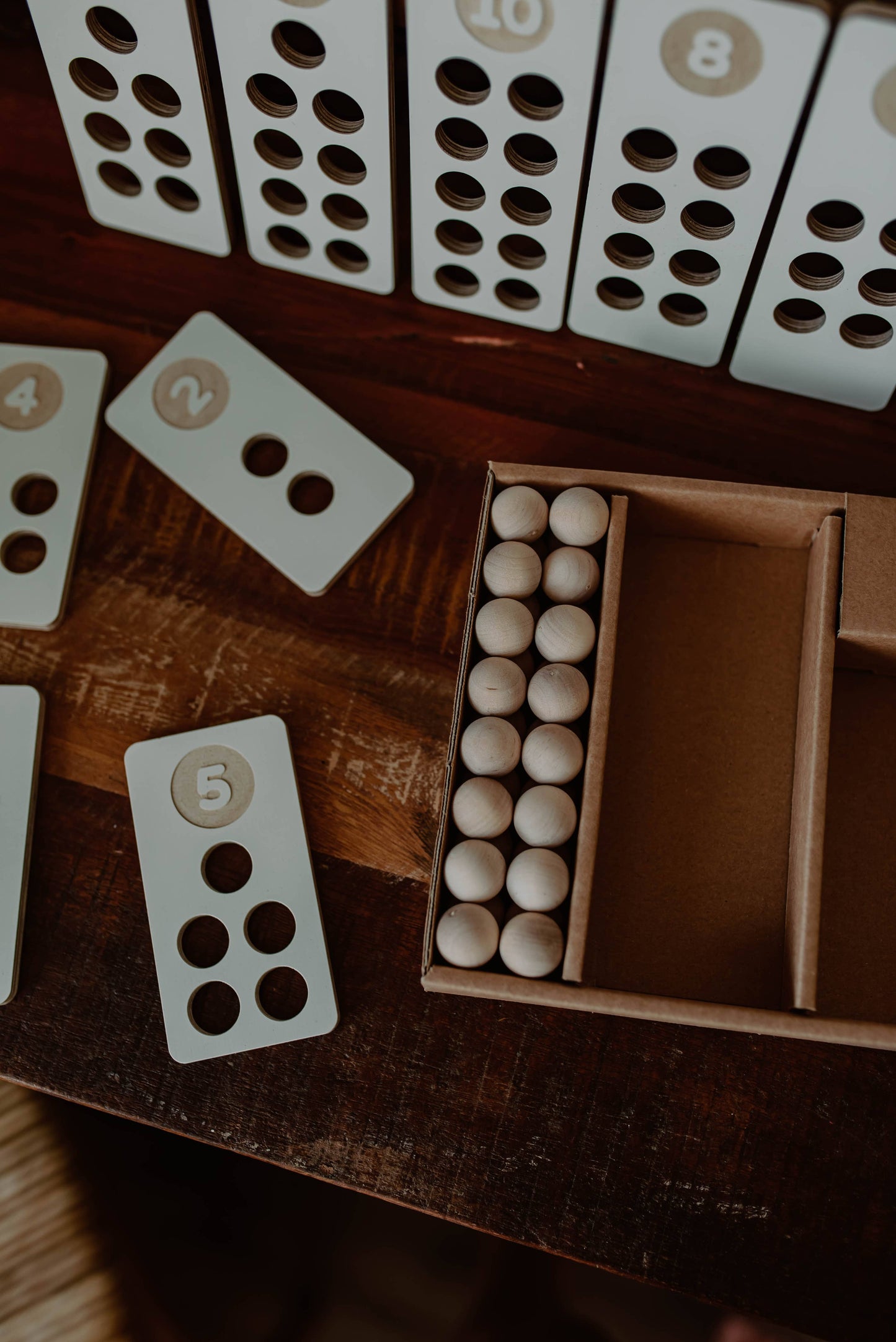 Montessori skaitīšanas spēle