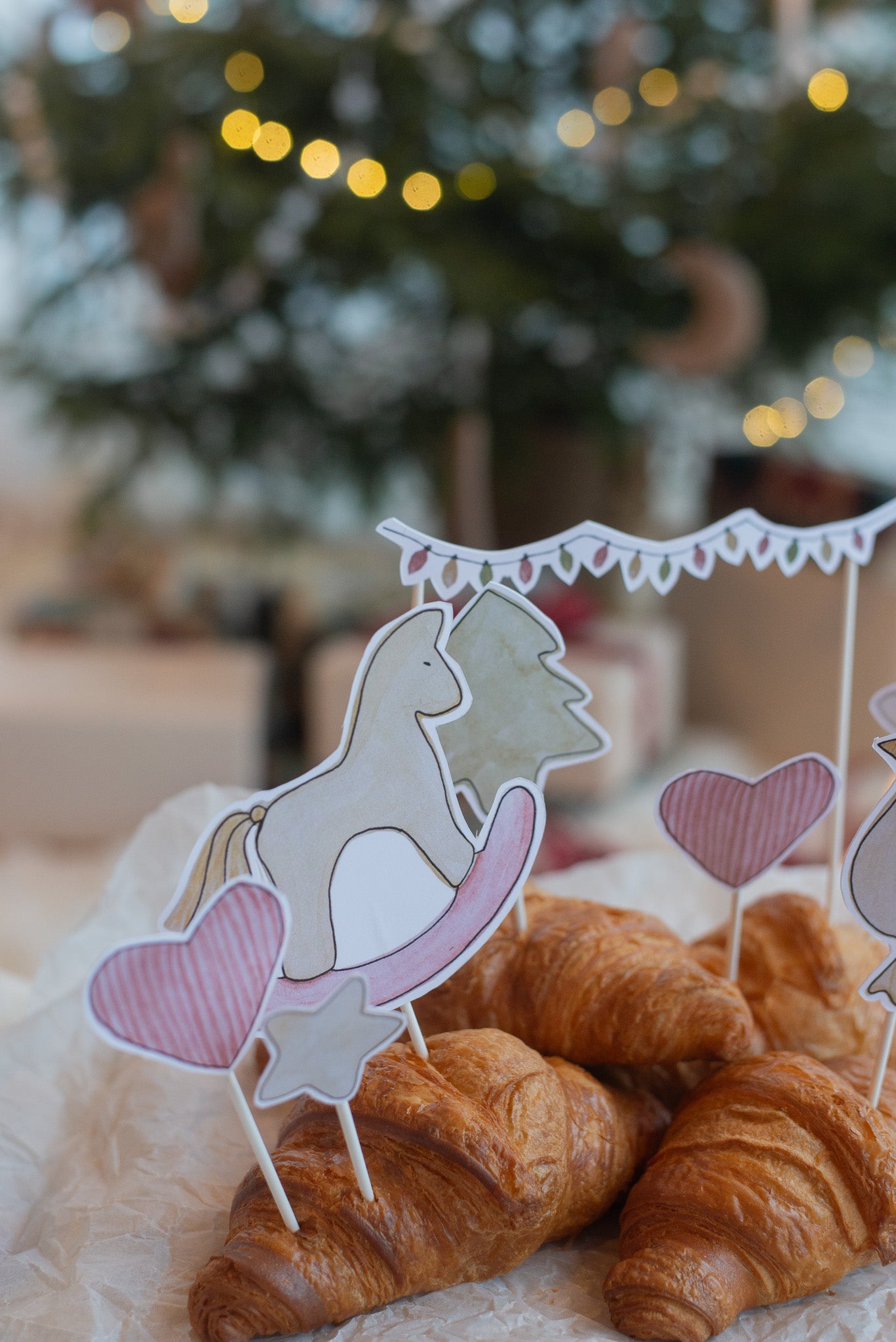 Ziemassvētku kūku toperi