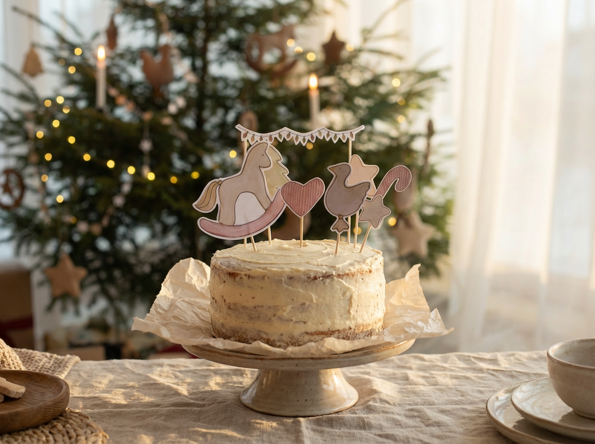 Ziemassvētku kūku toperi