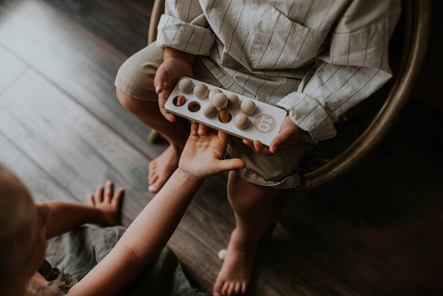 Montessori skaitīšanas spēle